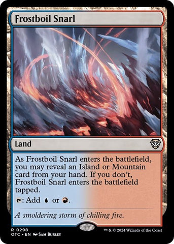 Frostboil Snarl (Commander: Outlaws of Thunder Junction) Near Mint