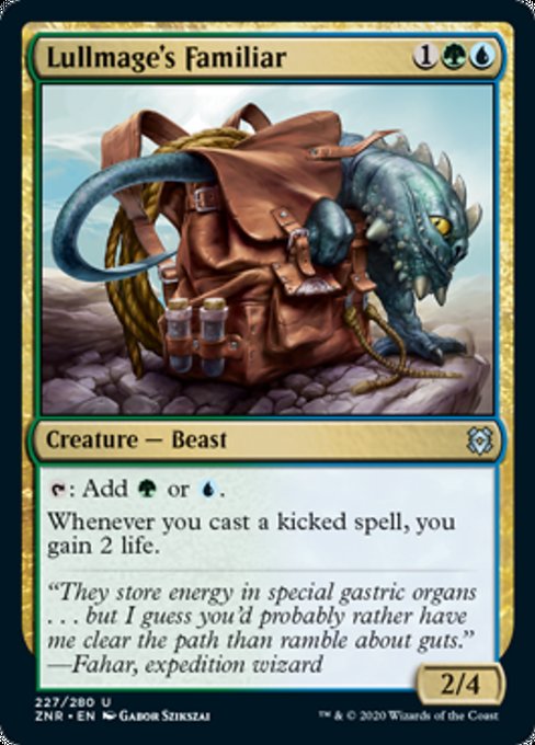 Lullmage's Familiar (Zendikar Rising) Near Mint Foil