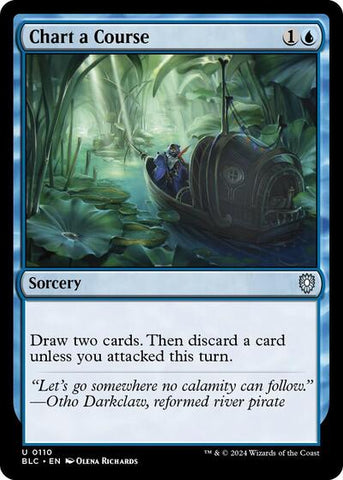 Chart a Course (Commander: Bloomburrow) Near Mint