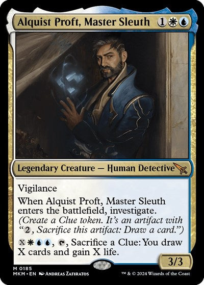 Alquist Proft, Master Sleuth (Murders at Karlov Manor) Near Mint Foil