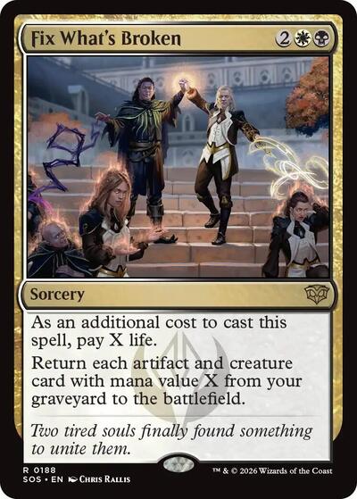 Fix What's Broken (Secrets of Strixhaven) Near Mint