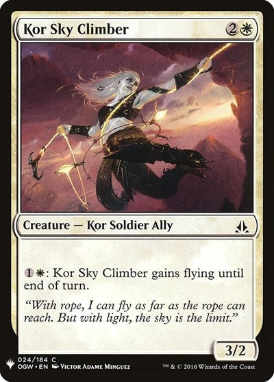Kor Sky Climber (Mystery Booster) Near Mint