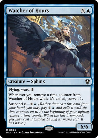 Watcher of Hours (Commander: Murders at Karlov Manor) Near Mint