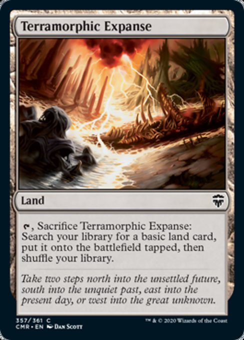 Terramorphic Expanse (Commander Legends) Near Mint Foil