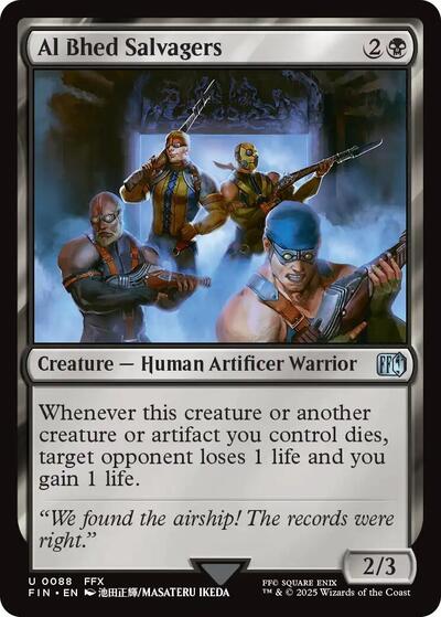 Al Bhed Salvagers (Universes Beyond: FINAL FANTASY) Light Play Foil