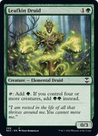 Leafkin Druid (Commander: Streets of New Capenna) Near Mint