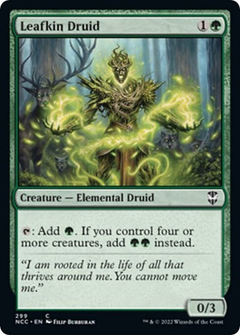 Leafkin Druid (Commander: Streets of New Capenna) Near Mint
