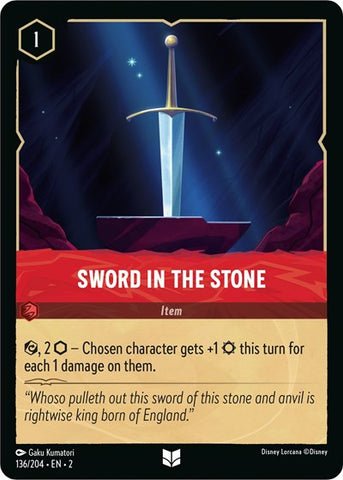 Sword in the Stone (Rise of the Floodborn) Near Mint