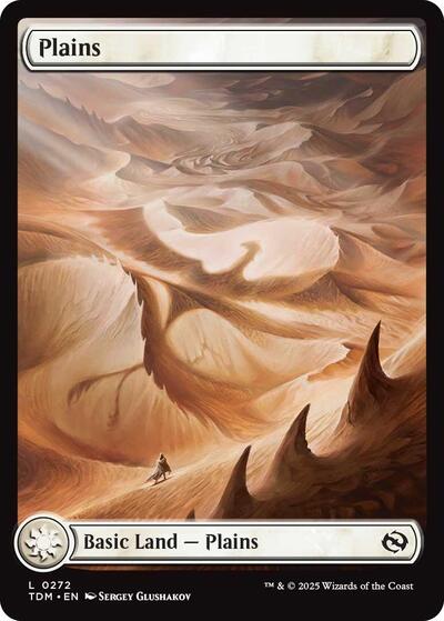 Plains (0272) (Tarkir: Dragonstorm) Near Mint