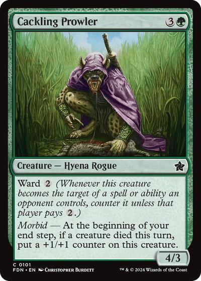 Cackling Prowler (Foundations) Near Mint