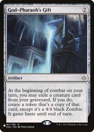 God-Pharaoh's Gift (The List) Near Mint
