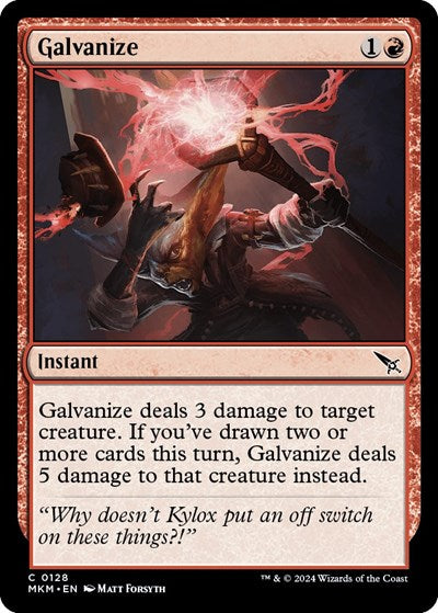 Galvanize (Murders at Karlov Manor) Near Mint Foil