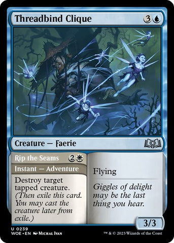 Threadbind Clique (Wilds of Eldraine) Near Mint