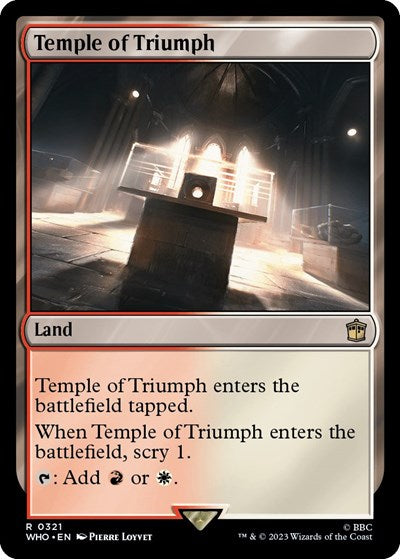 Temple of Triumph (Universes Beyond: Doctor Who) Near Mint