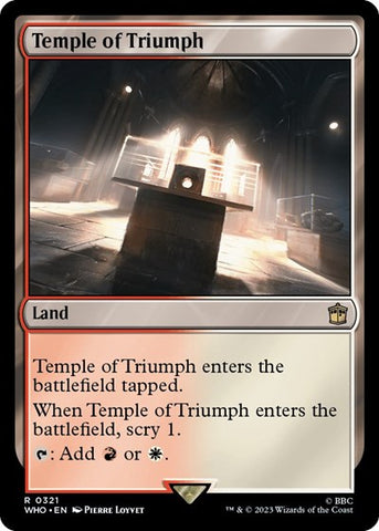 Temple of Triumph (Universes Beyond: Doctor Who) Near Mint