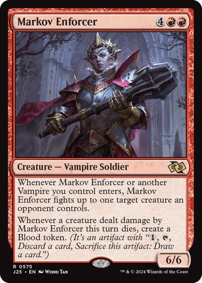 Markov Enforcer (Foundations Jumpstart) Near Mint