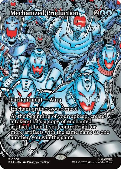 Mechanized Production (Borderless) (Marvel Eternal-Legal) Near Mint