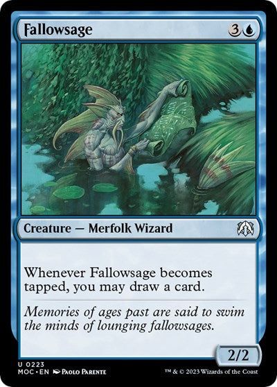 Fallowsage (Commander: March of the Machine) Near Mint