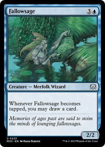 Fallowsage (Commander: March of the Machine) Near Mint