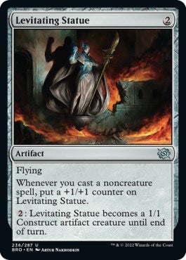 Levitating Statue (The Brothers' War) Near Mint Foil