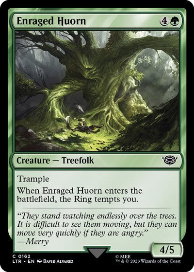 Enraged Huorn (Universes Beyond: The Lord of the Rings: Tales of Middle-earth) Near Mint Foil