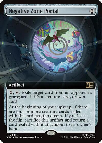 Negative Zone Portal (Extended Art) (Commander: Marvel Super Heroes) Near Mint