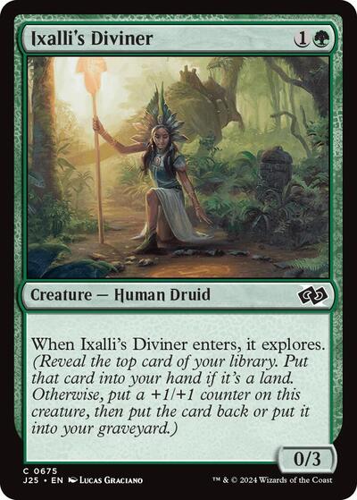 Ixalli's Diviner (Foundations Jumpstart) Near Mint