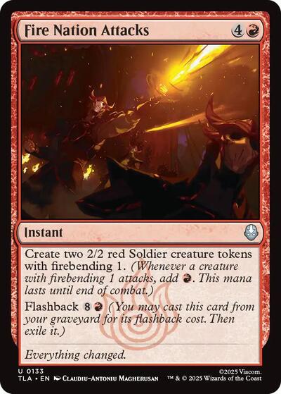 Fire Nation Attacks (Avatar: The Last Airbender) Near Mint