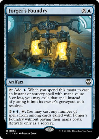Forger's Foundry (Commander: Outlaws of Thunder Junction) Near Mint