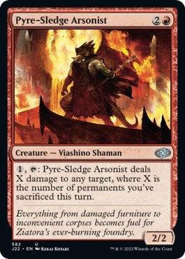 Pyre-Sledge Arsonist (Jumpstart 2022) Near Mint