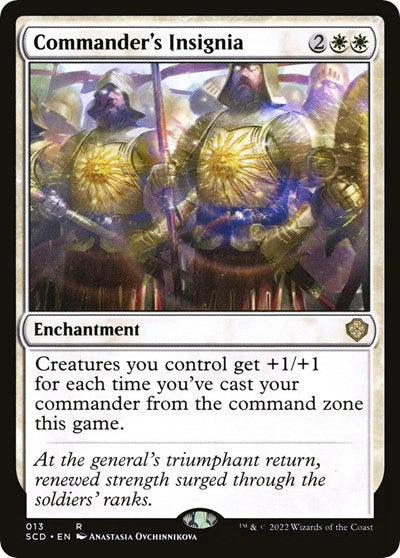 Commander's Insignia (Commander 2022 Starter Decks) Near Mint