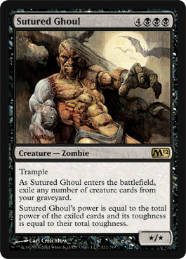 Sutured Ghoul (Magic 2012 Core Set) Medium Play