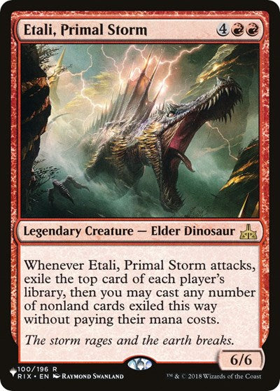 Etali, Primal Storm (The List) Near Mint