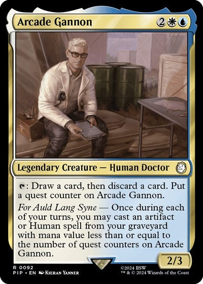 Arcade Gannon (Universes Beyond: Fallout) Near Mint Foil