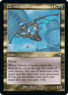 Chrome Courier (Commander: The Brothers' War) Near Mint