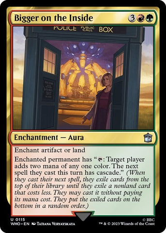 Bigger on the Inside (Universes Beyond: Doctor Who) Near Mint