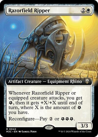 Razorfield Ripper (Extended Art) (Commander: Modern Horizons 3) Near Mint