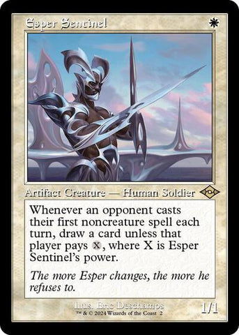 Esper Sentinel (Retro Frame) (Modern Horizons 2) Near Mint