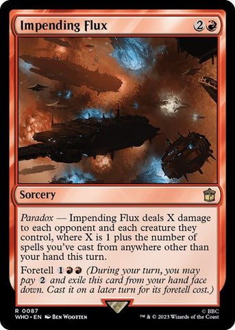 Impending Flux (Universes Beyond: Doctor Who) Near Mint