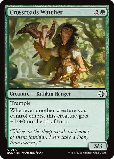 Crossroads Watcher (Lorwyn Eclipsed) Near Mint