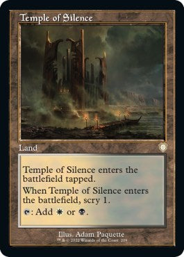 Temple of Silence (Commander: The Brothers' War) Near Mint