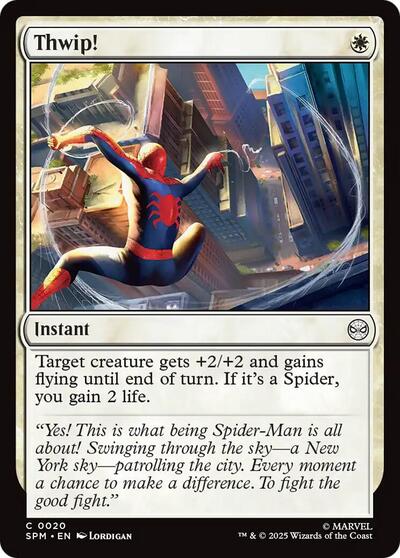 Thwip! (Marvel's Spider-Man) Near Mint Foil
