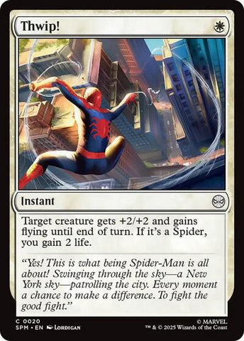 Thwip! (Marvel's Spider-Man) Near Mint Foil