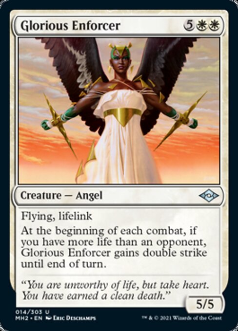 Glorious Enforcer (Modern Horizons 2) Near Mint Foil