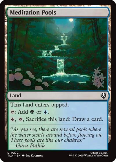 Meditation Pools (Avatar: The Last Airbender) Near Mint Foil