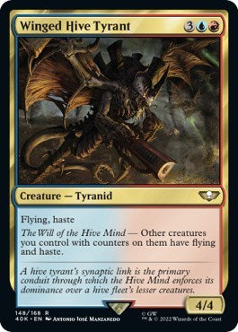 Winged Hive Tyrant (Universes Beyond: Warhammer 40K) Near Mint
