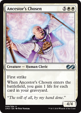 Ancestor's Chosen (Ultimate Masters) Near Mint Foil