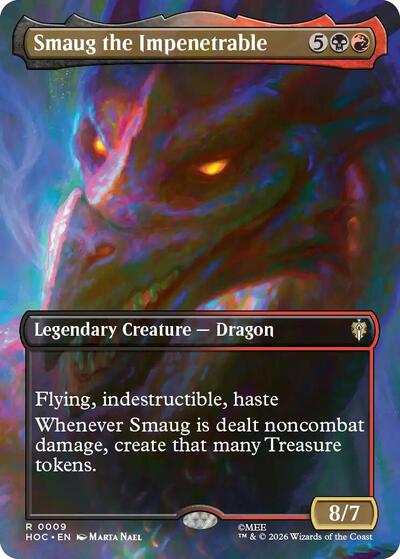Smaug the Impenetrable (Borderless) (The Hobbit: Eternal-Legal) Near Mint