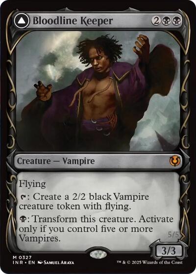 Bloodline Keeper (Showcase) (Innistrad Remastered) Near Mint