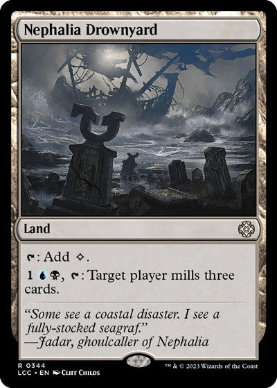 Nephalia Drownyard (Commander: The Lost Caverns of Ixalan) Near Mint